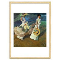 Joaquín Sorolla / 'Walk on the Beach', 1909, Oil on canvas, 205 x 200 cm.