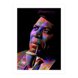 Howlin Wolf American Blues Musician Legend Colorful (Print Only) thumbnail