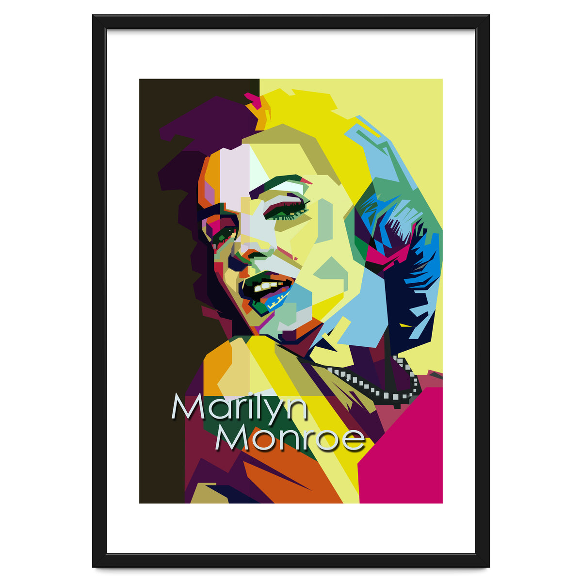Marilyn Monroe Beauty Actress Pop Art Wpap
