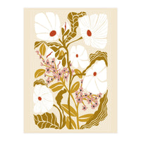 Klimt Flowers Earthy Colors (Print Only)