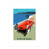 French Riviera, Race Car (Print Only) thumbnail