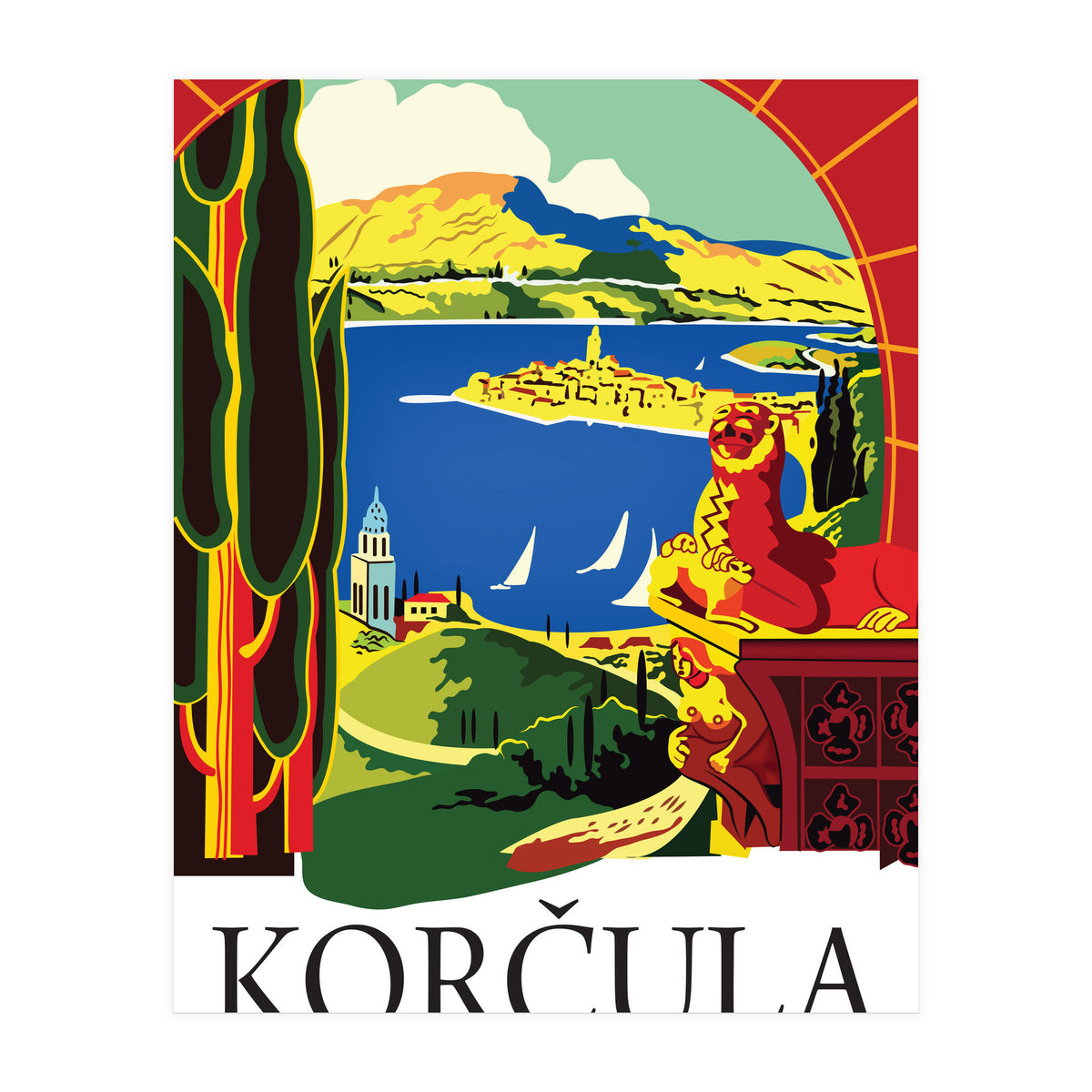 Korcula, Croatia (Print Only)
