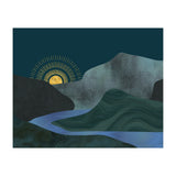 Abstract Landscape Sunrise (Print Only) thumbnail