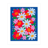 Bold Colourful Flowers (Print Only) thumbnail