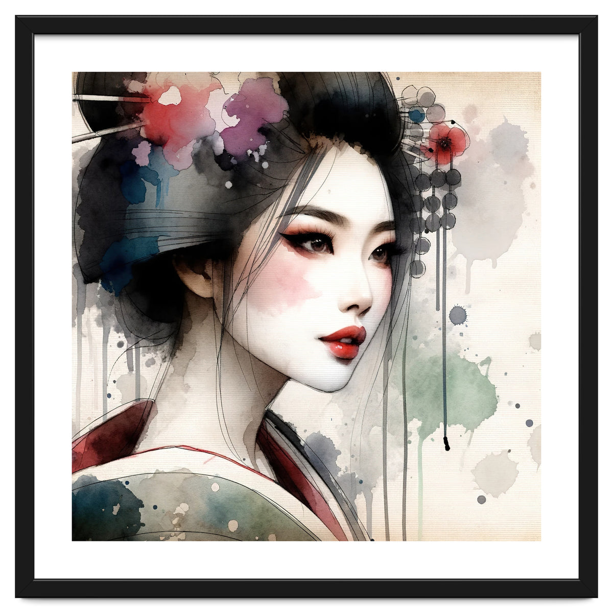Soft Bloom Modern Geisha