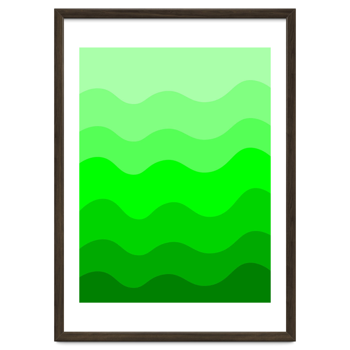 Green gradient design