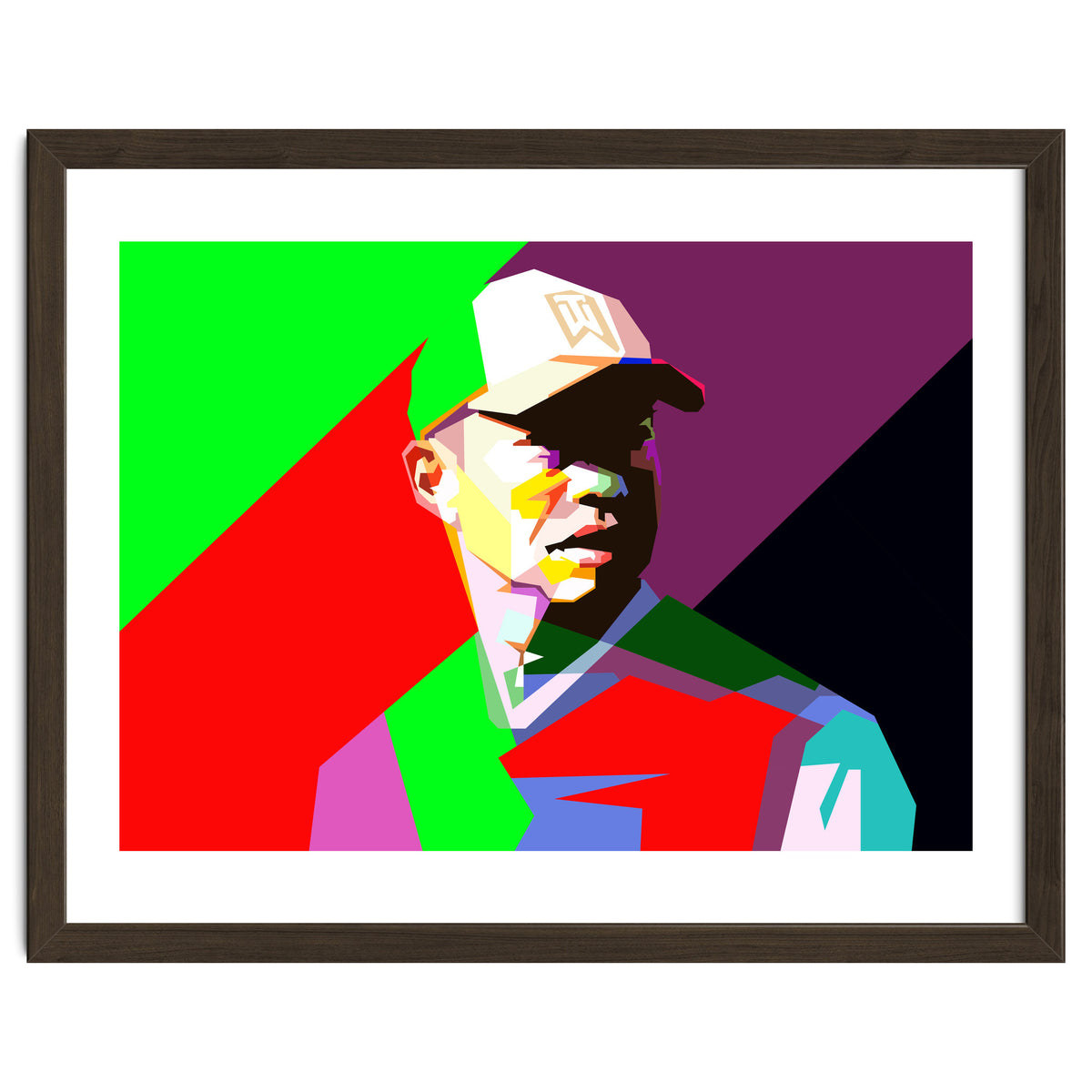 Tiger Woods Golf Legendary Pop Art WPAP