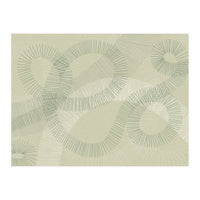 calming essentials Curved Lines soft sage (Print Only)