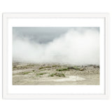 Landscape covered by hot spring steam - Iceland thumbnail