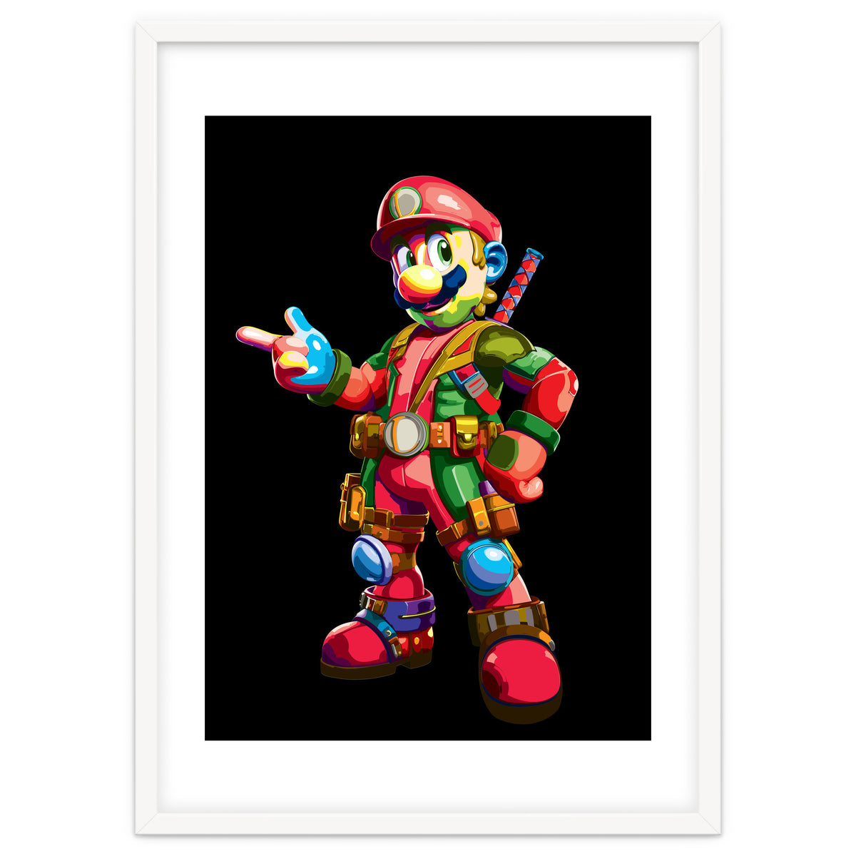 Mario Bros Action Fight Game 1