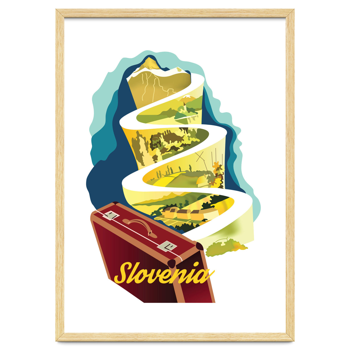 Slovenia, Mountain Road