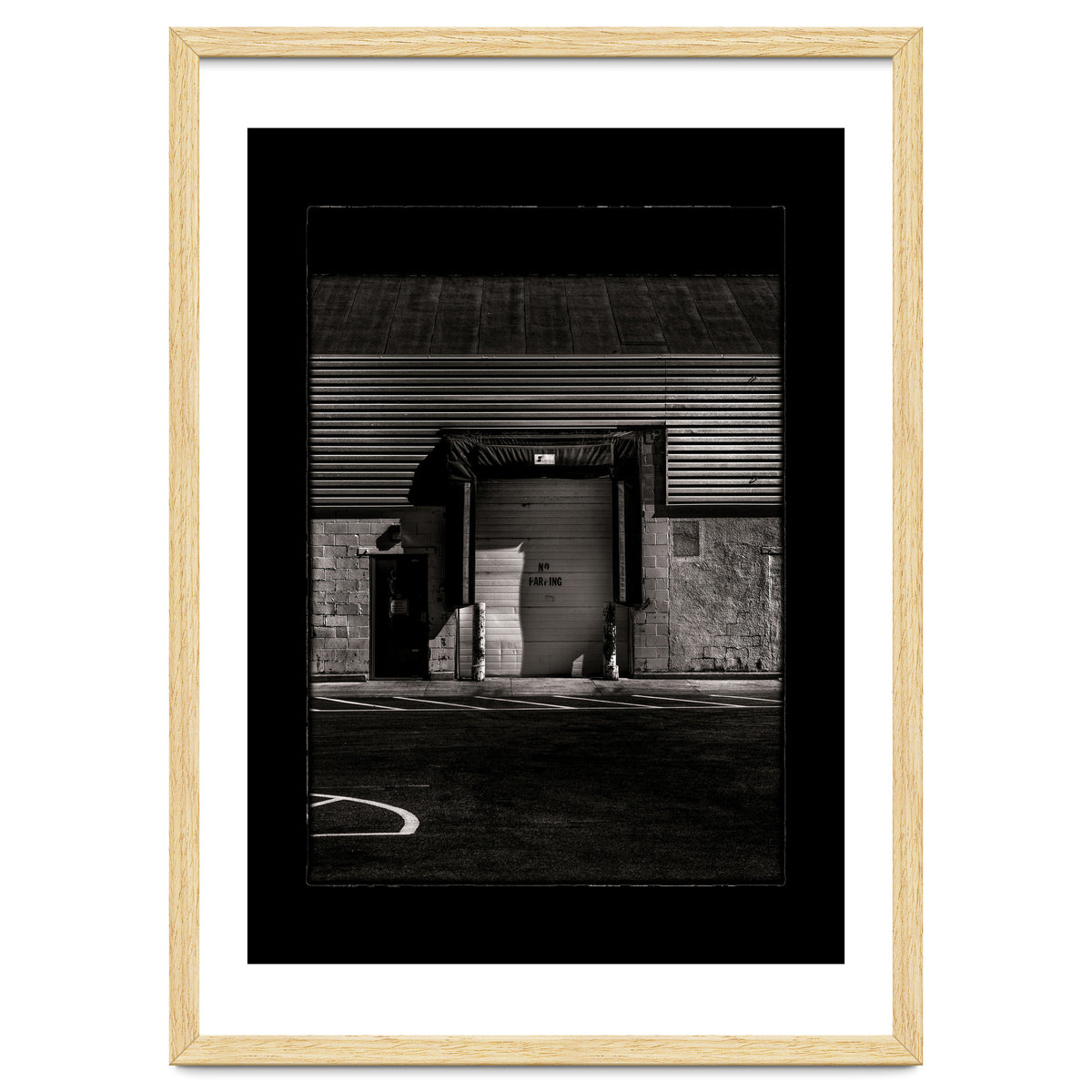 No Parking No 1 with Border