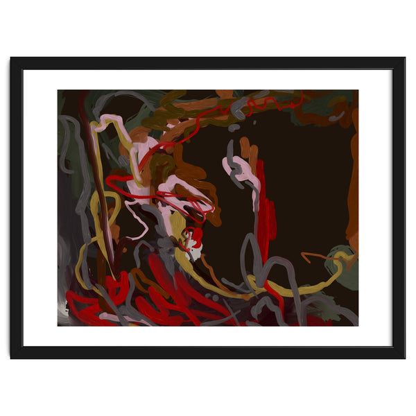 Abstract Fluidity oil painting