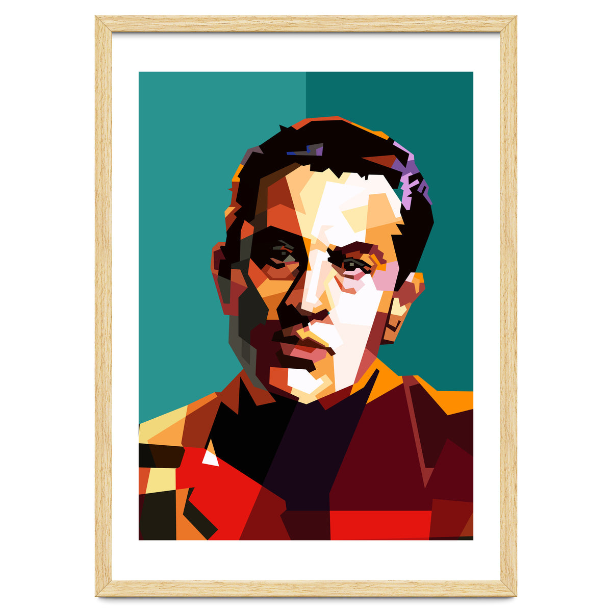 Robert De Niro The Godfather Pop Art WPAP
