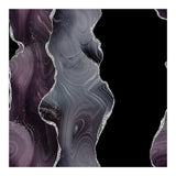 Black & Silver Glitter Agate Texture 02  (Print Only) thumbnail