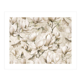 Magnolia And Butterfly Cream (Print Only) thumbnail