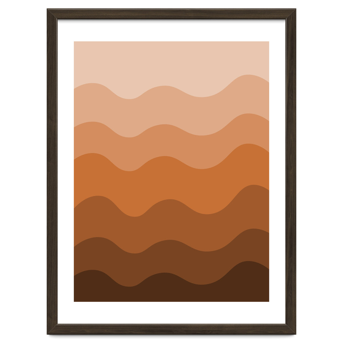 Brown gradient design