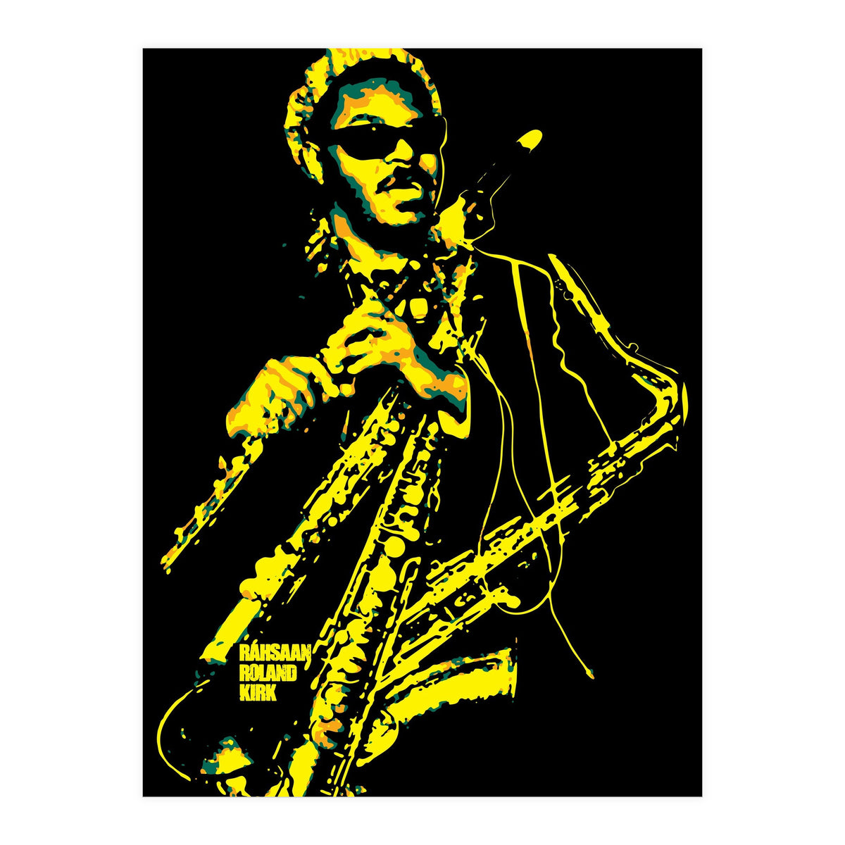 Rahsaan Roland Kirk v5 (Print Only)