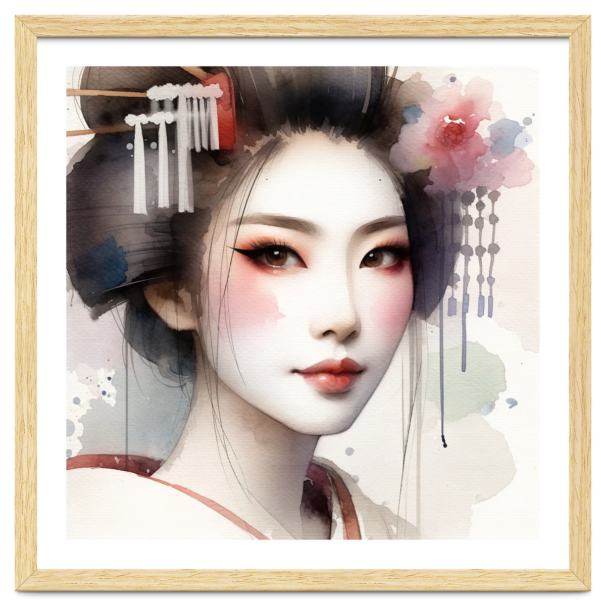 Rose Veil Modern Geisha