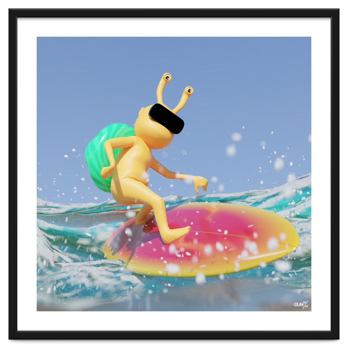 Surfing - angle #2 (Lwuba 043 Salt Proof Surfing 02)