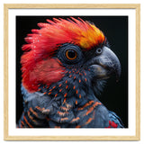 Black Palm Cockatoo Bird Close Up thumbnail