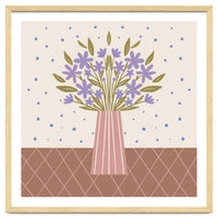 Flower Vase Mocha Mousse
