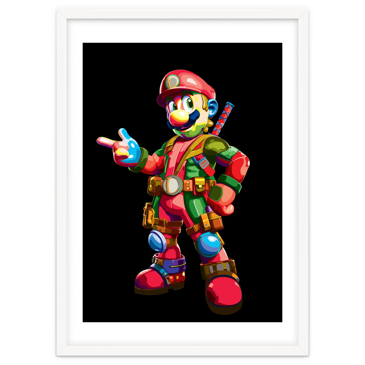 Mario Bros Action Fight Game 1