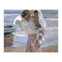 'Just Out of the Sea', 1915, Oil on canvas, 130 x 155 cm. (Print Only)
