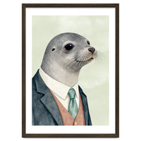 Seal Animal In A Suit
