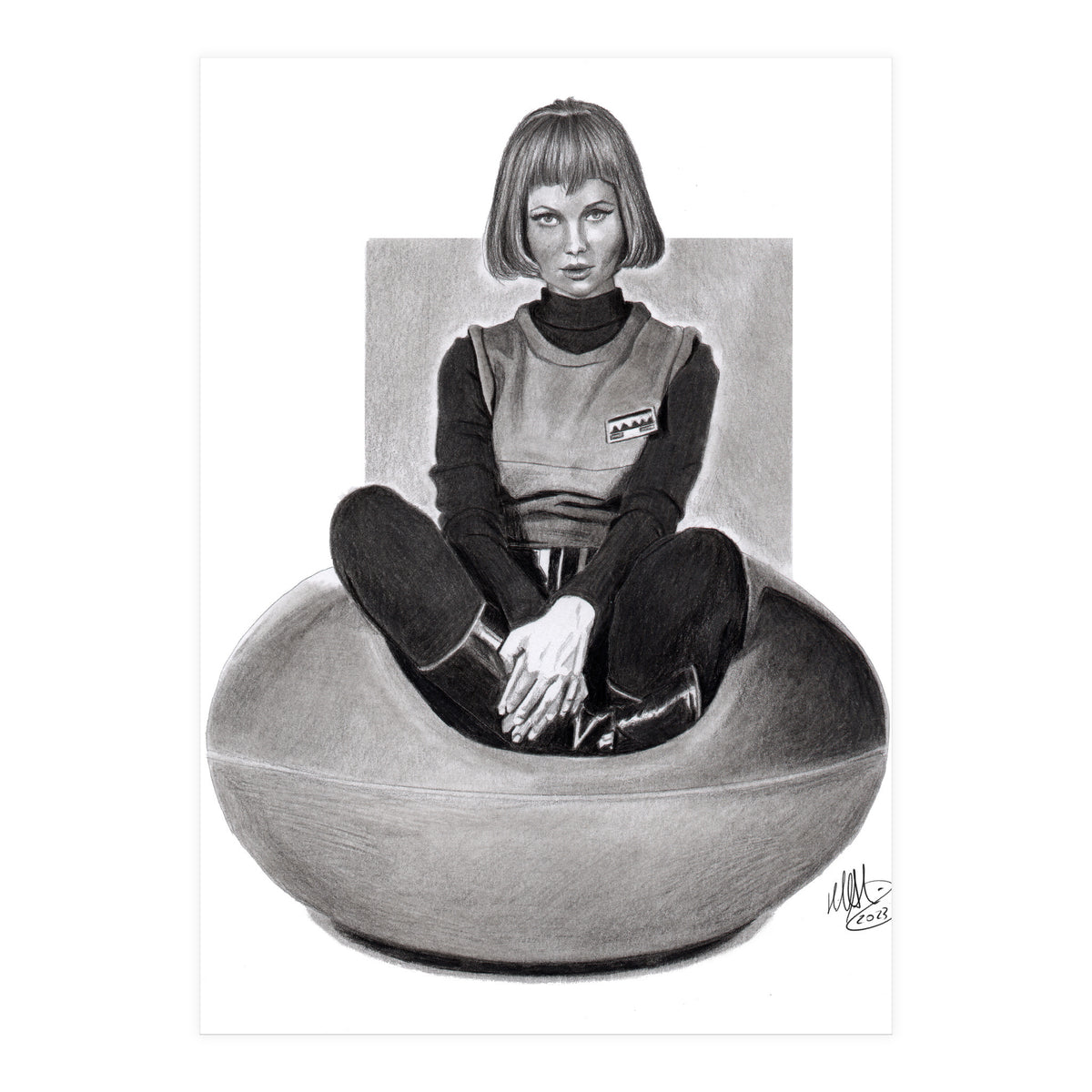 Catherine Schell - "Moon Zero Two" (Print Only)