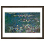 Les Nympheas, green reflections-water lillies, green reflections. Canvas. Inv. 20102. thumbnail