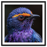 Close Up Portrait Of A Vibrant Exotic Bird thumbnail