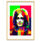 David Gilmour Pink Floyd Classic Rock Art WPAP thumbnail