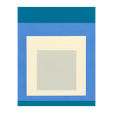 JOSEF ALBERS - HOMAGE TO THE SQUARE: BLUE WHITE GREY (Print Only) thumbnail