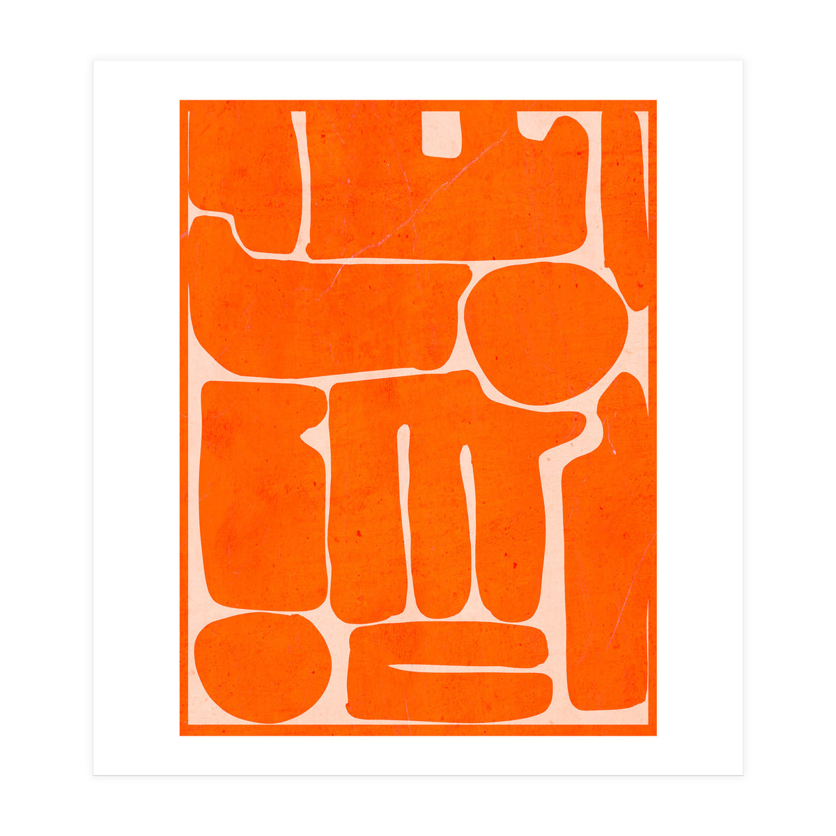 Modern Abstract Minimal Shapes 162  (Print Only)