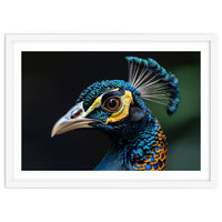 Close-up of a Peacock’s Head