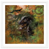 Dinosaur Jurassic T-Rex Collage thumbnail
