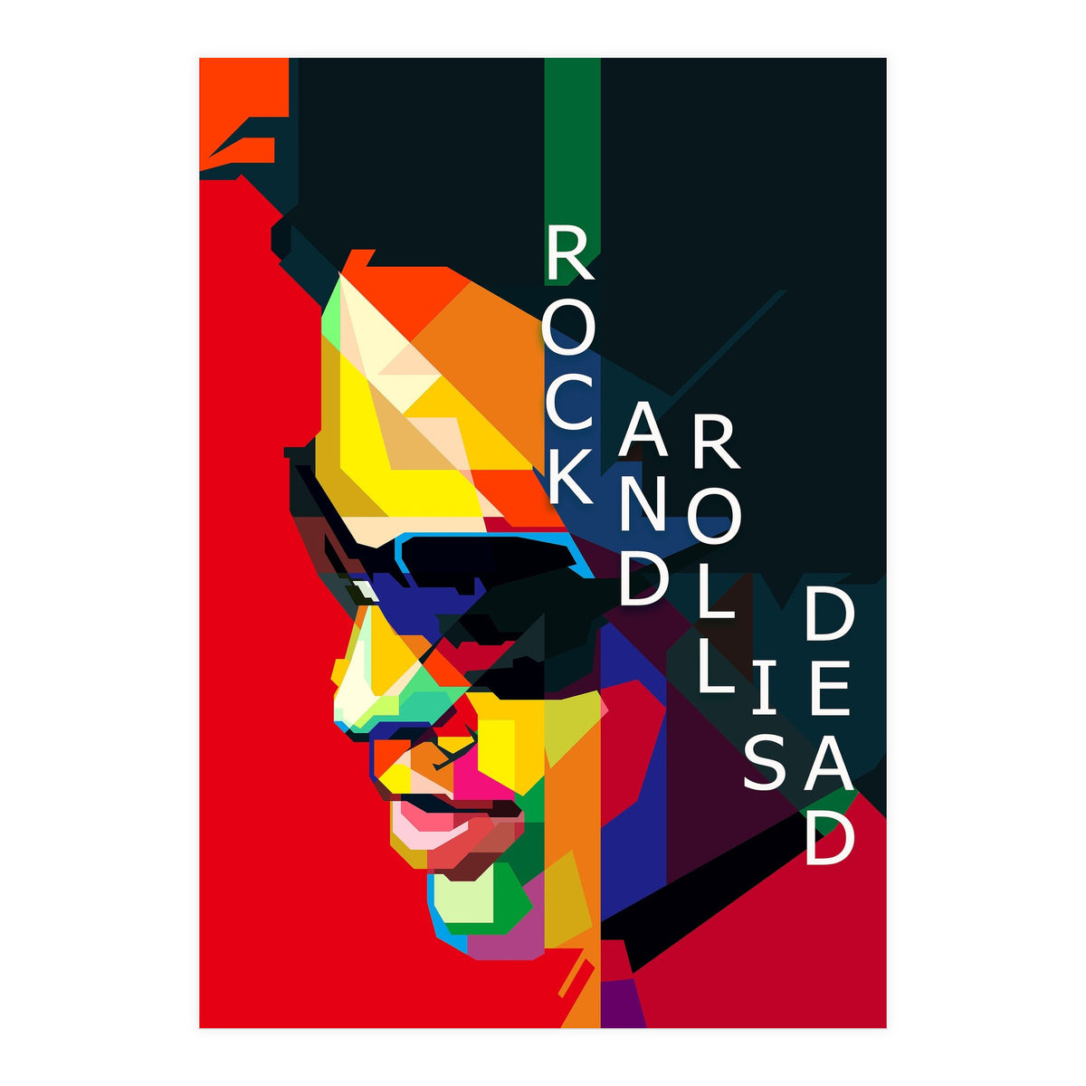 Lenny Kravitz Pop Art WPAP (Print Only)