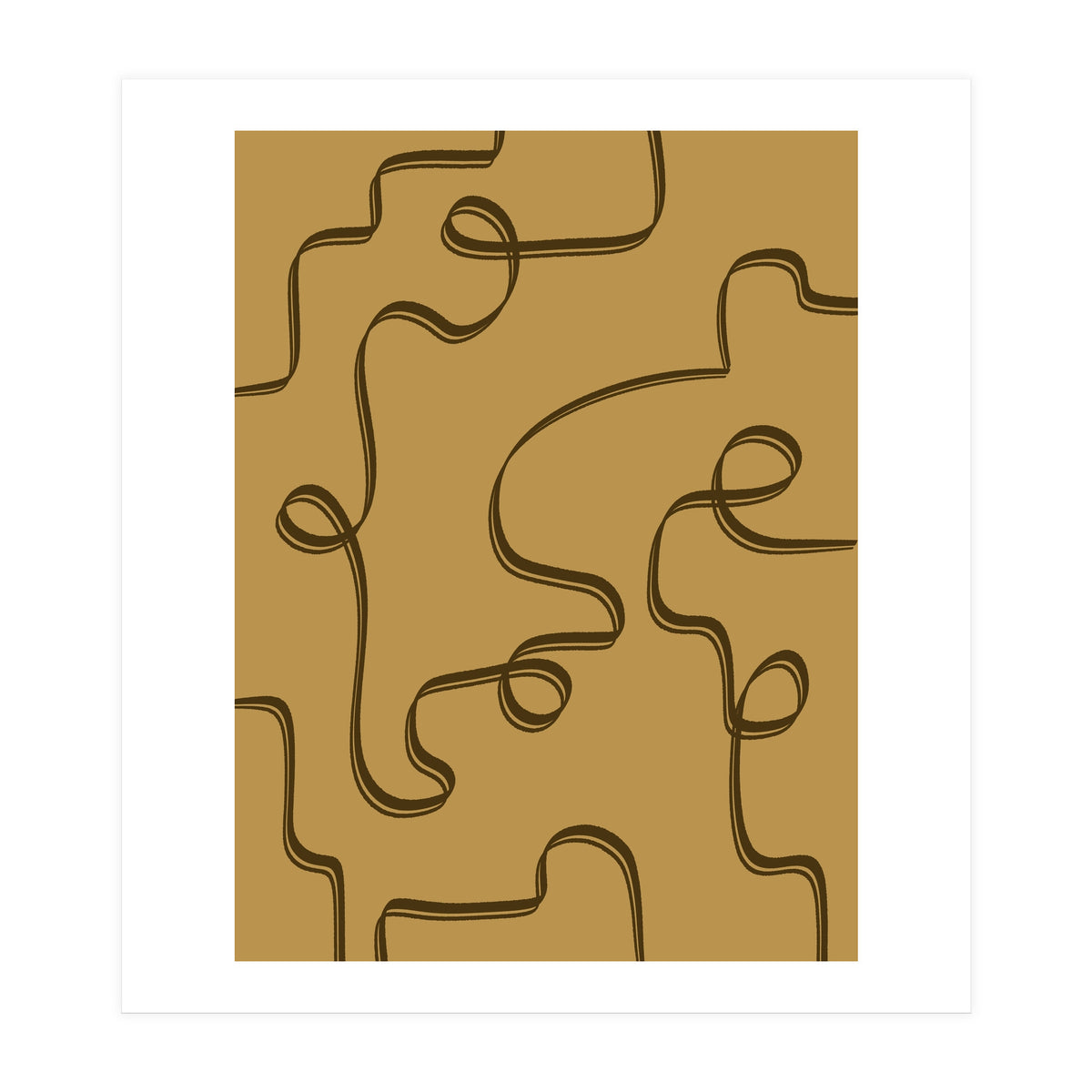 Ribbon Dance on Sand (Print Only)