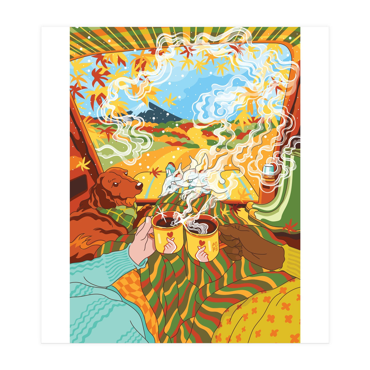 A Foxy Trip (Print Only)