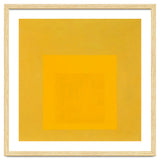 JOSEF ALBERS - HOMAGE TO THE SQUARE YELLOW thumbnail
