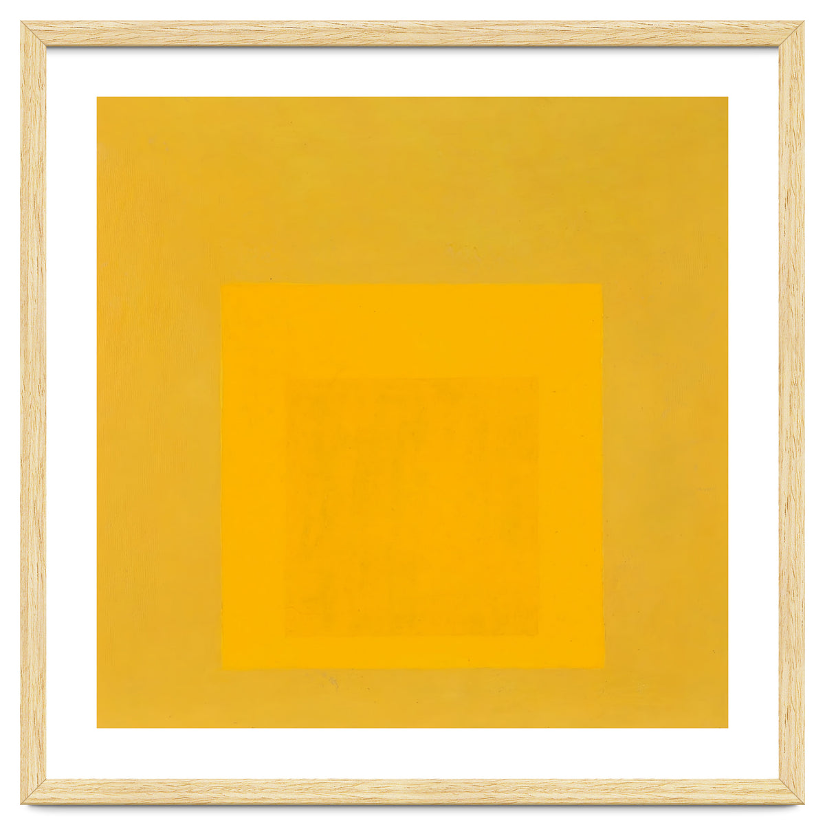 JOSEF ALBERS - HOMAGE TO THE SQUARE YELLOW