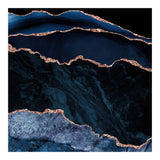 Navy & Rose Gold Agate Texture 02 (Print Only) thumbnail