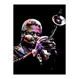 Dizzy Gillespie American Jazz Trumpeter Legend Colorful (Print Only) thumbnail