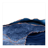 Navy & Rose Gold Agate Texture 24  (Print Only) thumbnail