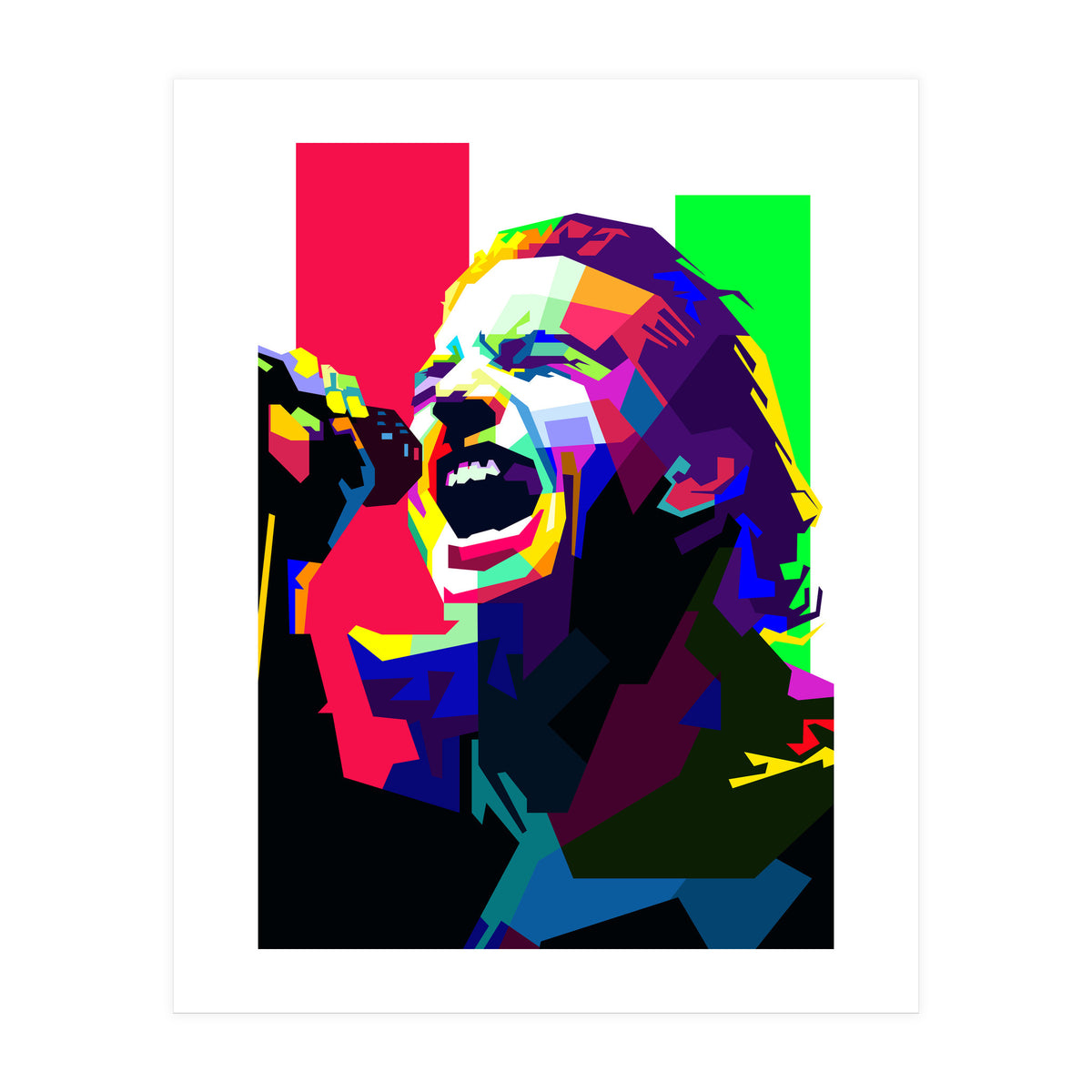 Eddie Vedder Singer Guitarist WPAP Trending Now (Print Only)
