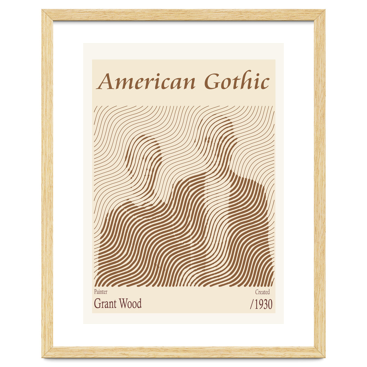 American Gothic – Grant Wood (1930)