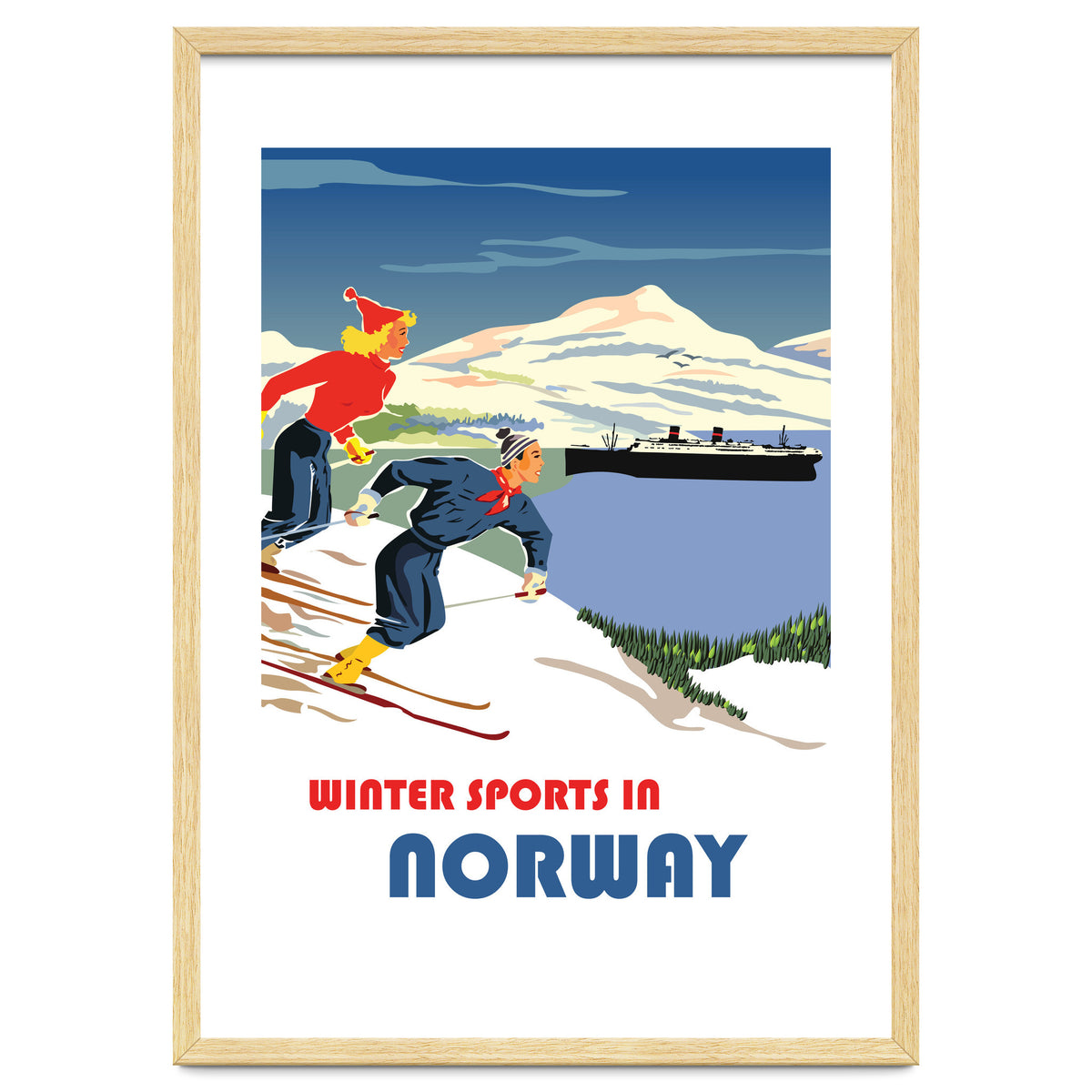 Winter Sports In Norway