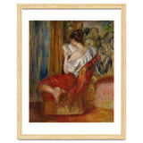 La liseuse-reading woman, around 1900. Oil on canvas, 56 x 46 cm. thumbnail