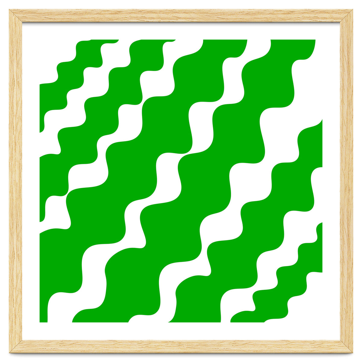 Green Wavy